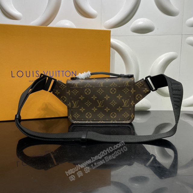 LV專櫃新款男包 路易威登S Lock Sling手袋 M45864 LV男款腰包挎包  ydh4231